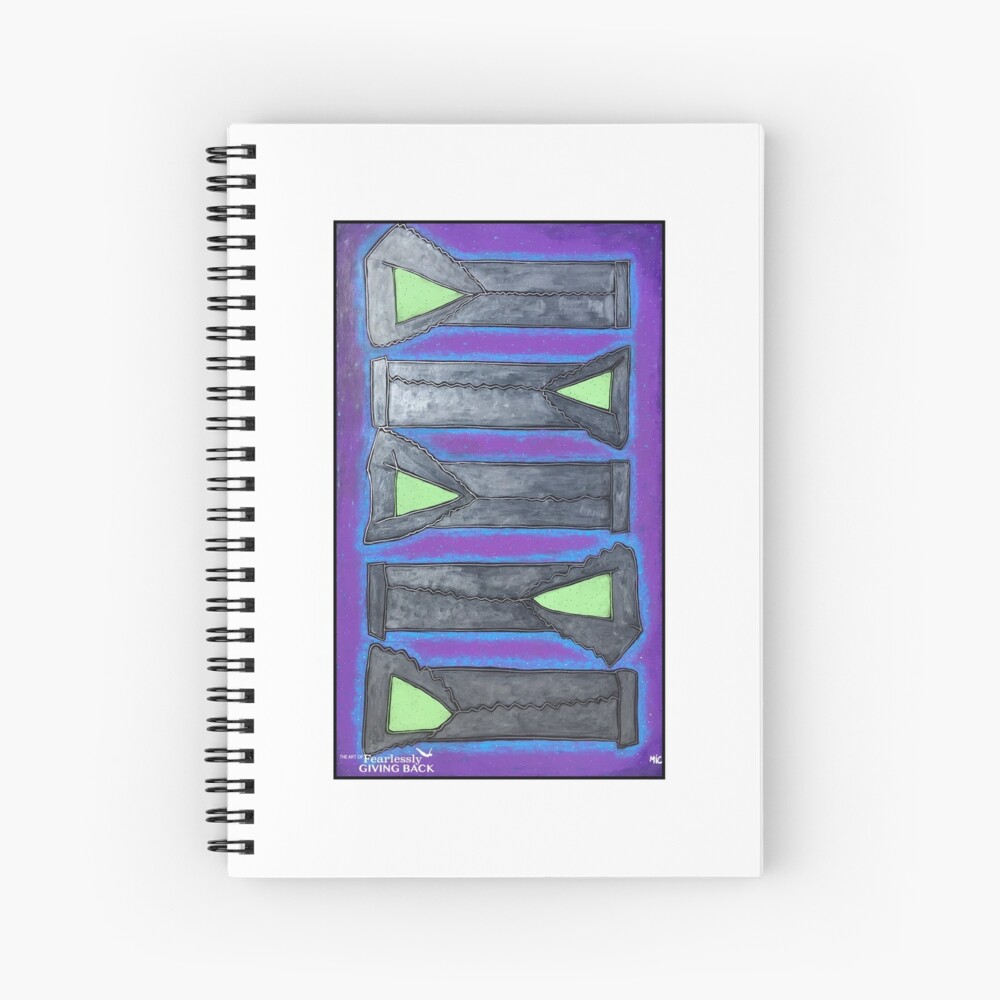 Be Minty Spiral Notebook