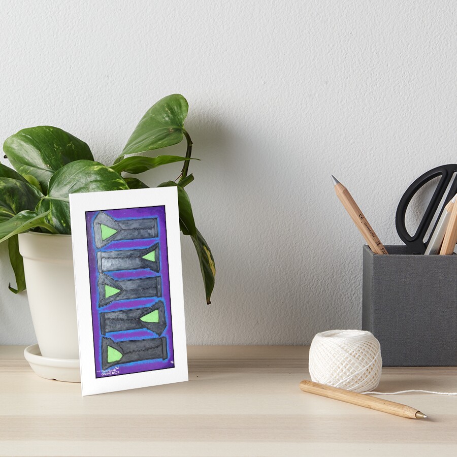 Be Minty Art Board Print