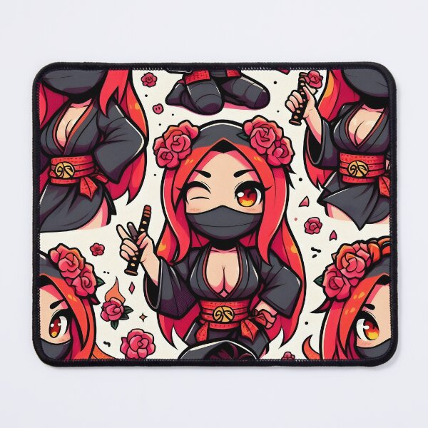 Item preview, Hot Chibi ninja pattern 4.0 designed and sold by StickyGuys.