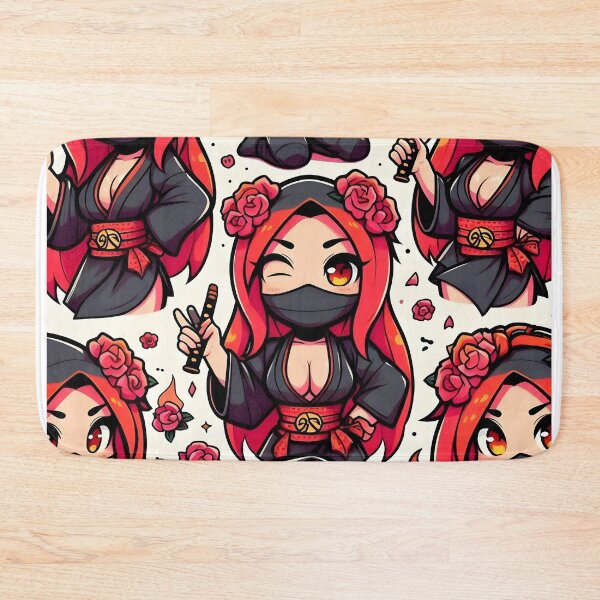 Item preview, Hot Chibi ninja pattern 4.0 designed and sold by StickyGuys.