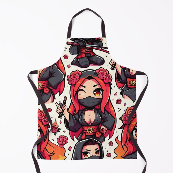 Item preview, Hot Chibi ninja pattern 4.0 designed and sold by StickyGuys.