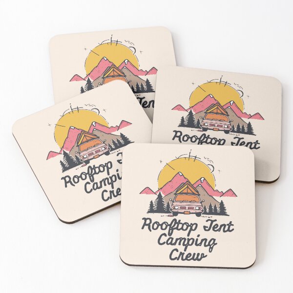 Item preview, Rooftop Tent Camping Crew designed and sold by emmjott.