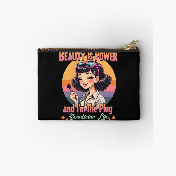 Item preview, Beautician | Beauty is Power and I'm the plug - Beautician Life designed and sold by TheInkyOwl-TIO.