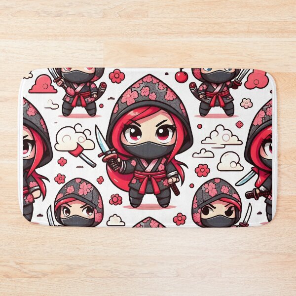 Item preview, Cute Chibi ninja pattern 5.0 designed and sold by StickyGuys.