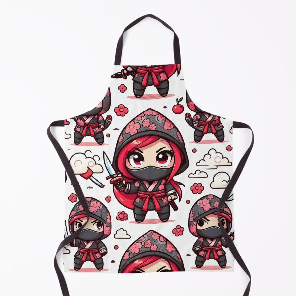 Item preview, Cute Chibi ninja pattern 5.0 designed and sold by StickyGuys.