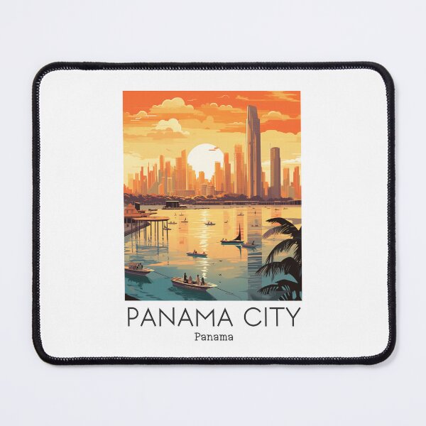Item preview, A Vintage Travel Illustration of the Panama City - Panama  designed and sold by GoodOldVintage.