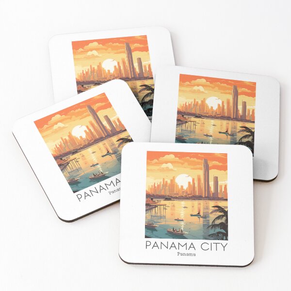 Item preview, A Vintage Travel Illustration of the Panama City - Panama  designed and sold by GoodOldVintage.