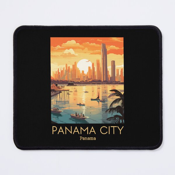 Item preview, A Vintage Travel Illustration of the Panama City - Panama designed and sold by GoodOldVintage.