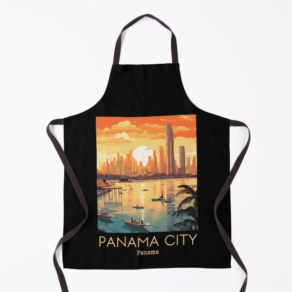 Item preview, A Vintage Travel Illustration of the Panama City - Panama designed and sold by GoodOldVintage.