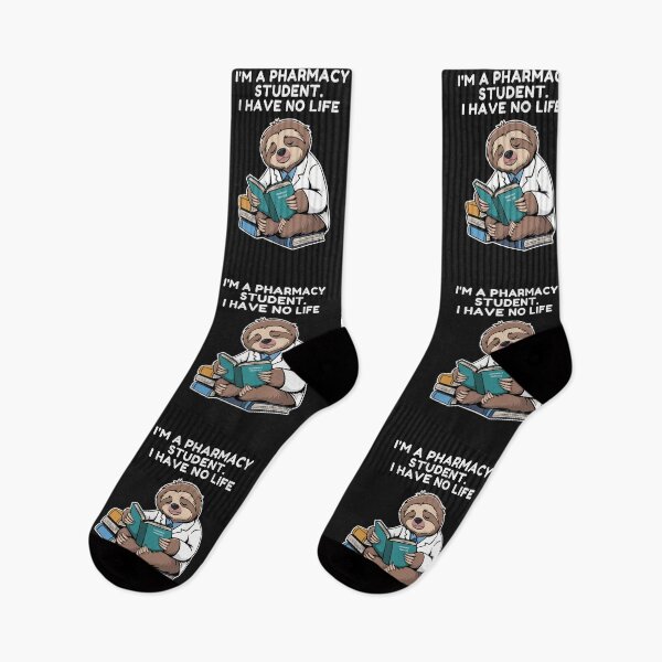 Item preview, I`m a Pharmacy Student I Have No Life, Cute Sloth Pharmacist, Funny  designed and sold by Anniko Art Studio.