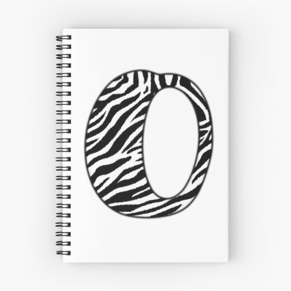 Item preview, Uppercase letter O with zebra stripe pattern designed and sold by Audrey Janvier | AJD.