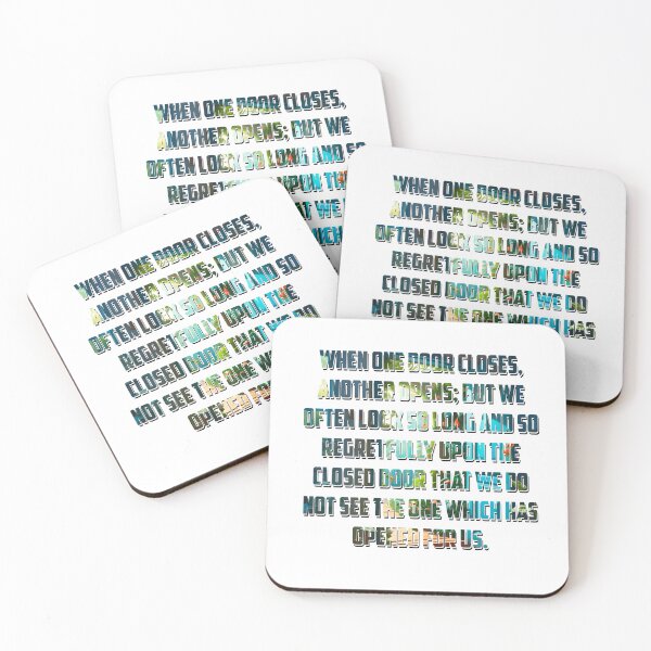 Item preview, When One Door Closes, Another Opens designed and sold by GrizzlyCollective.