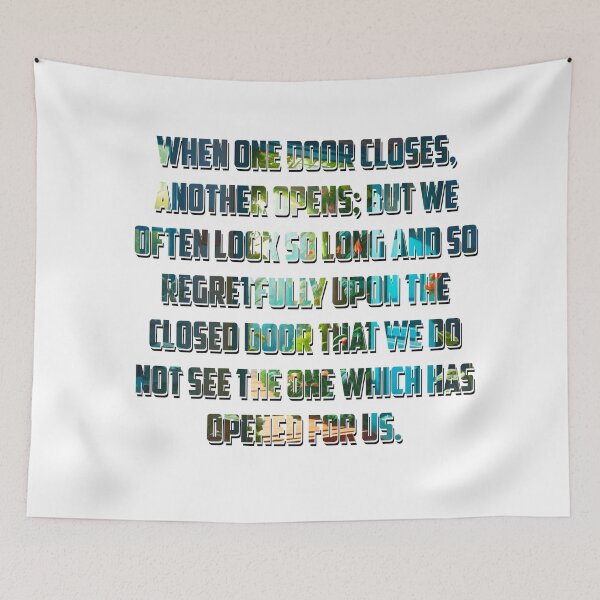 Item preview, When One Door Closes, Another Opens designed and sold by GrizzlyCollective.