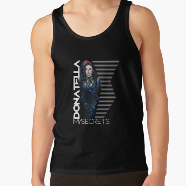 Donatella Mysecrets - Black Tank Top