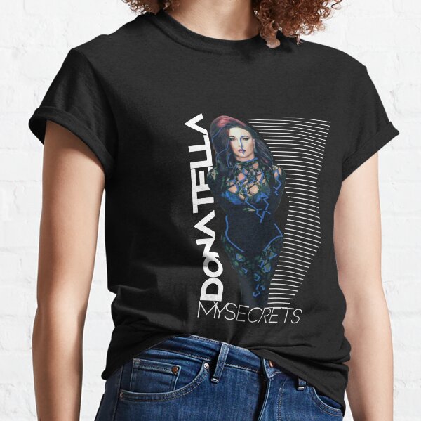 Donatella Mysecrets - Black Classic T-Shirt