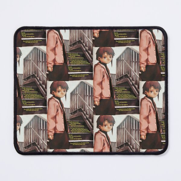 Item preview, Lain Ultimate Fan Guide Insert Art designed and sold by MerikuroCreates.