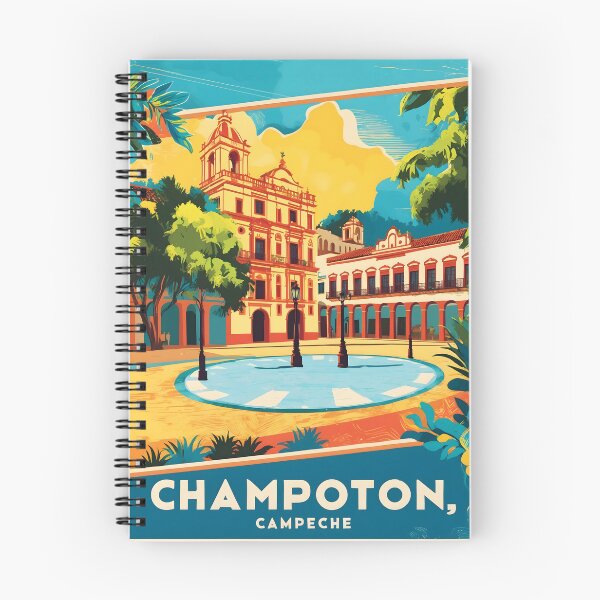 Artikelvorschau, Champoton Campeche Mexiko Vintage Reisetourismus entworfen und verkauft von TravelersGems.