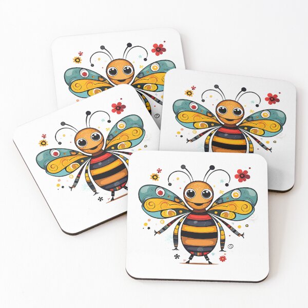 Item preview, Quibees - Crazy Bees (7/16) designed and sold by sabantha.
