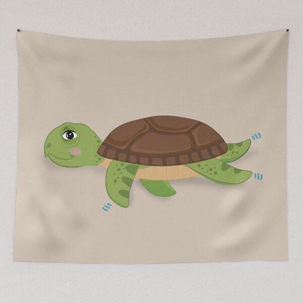 Item preview, Cute Little Turtle designed and sold by lozchai.