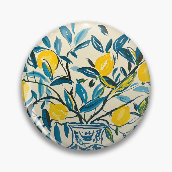 Item preview, Jarrón de limón francés - Citron designed and sold by bowsbotanicals.