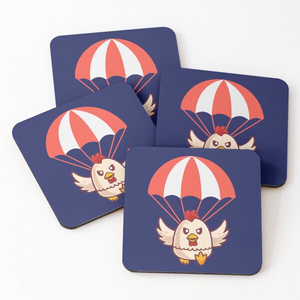 Item preview, Parachuting Chicken designed and sold by F5tees.