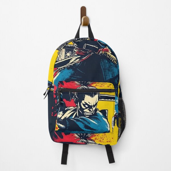 Item preview, japanese samurai ninja with sword and art colors designed and sold by KimierArt.