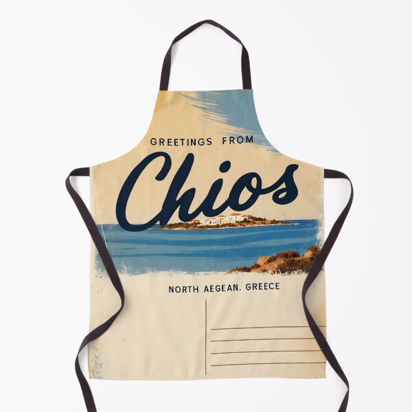 Item preview, Greetings from Chios North Aegean Greece Postcard Vintage Retro Travel Vintage designed and sold by TravelPostcardGems.