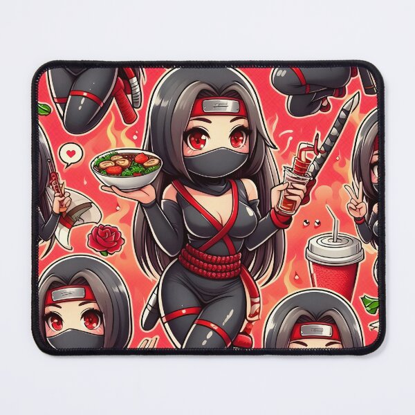 Item preview, Hot Chibi ninja pattern 7.0 designed and sold by StickyGuys.