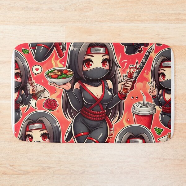 Item preview, Hot Chibi ninja pattern 7.0 designed and sold by StickyGuys.