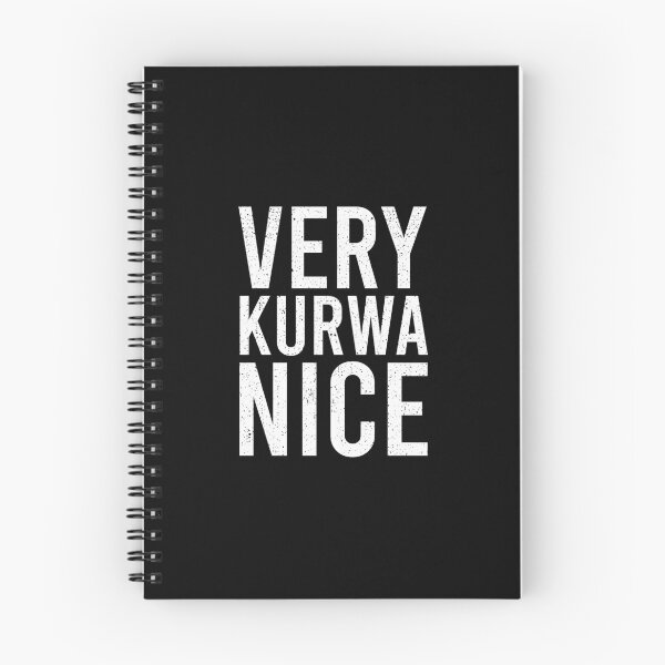 Item preview, Funny Very Kurwa Nice Polish English Sarcasm Quote designed and sold by zhilwahesani.