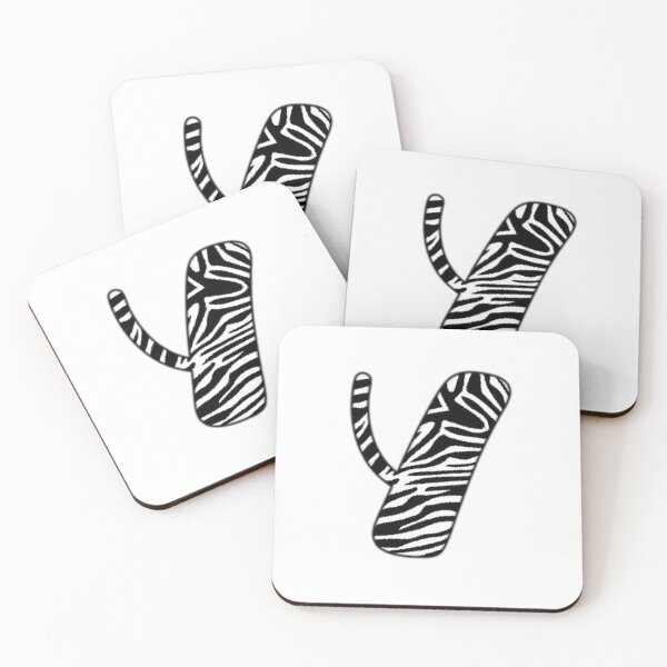 Item preview, Uppercase letter Y with zebra stripe pattern designed and sold by Audrey Janvier | AJD.