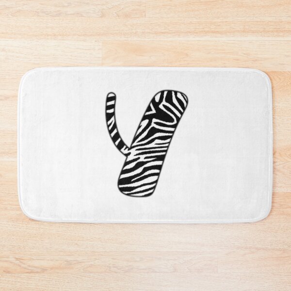Item preview, Uppercase letter Y with zebra stripe pattern designed and sold by Audrey Janvier | AJD.