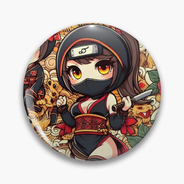 Item preview, Hot Chibi ninja pattern 8.0 designed and sold by StickyGuys.