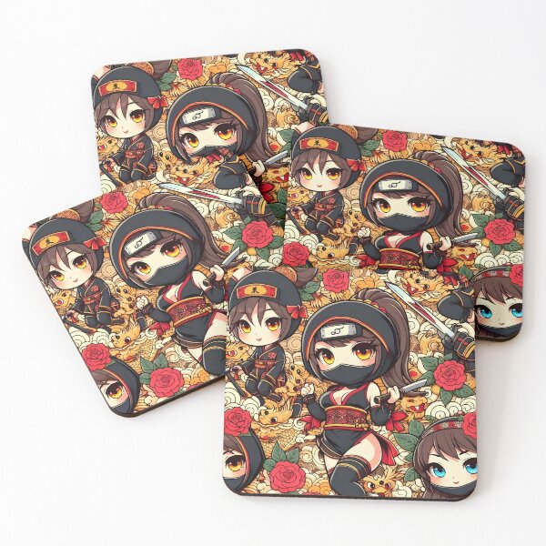 Item preview, Hot Chibi ninja pattern 8.0 designed and sold by StickyGuys.