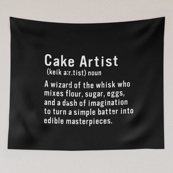 Item preview, A Wizard Of The Whisk - Funny Cake Artist Definition designed and sold by GrahamEllis.
