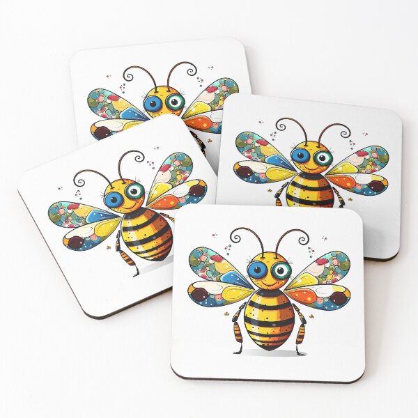 Item preview, Quibees - Crazy Bees (14/16) designed and sold by sabantha.