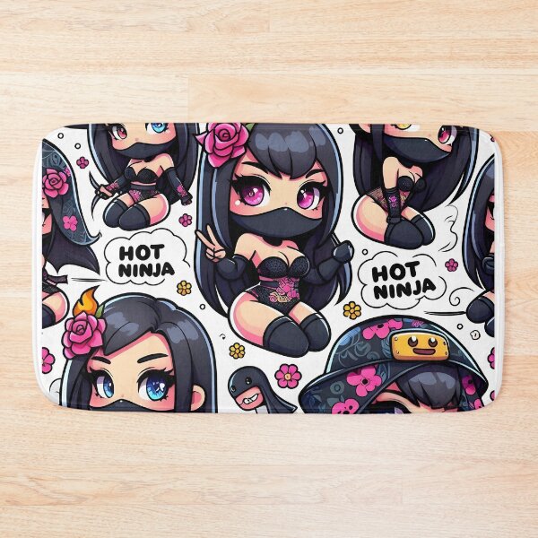 Item preview, Hot Chibi ninja pattern 9.0 designed and sold by StickyGuys.