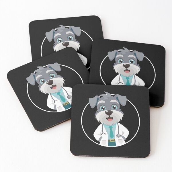 Item preview, Schnauzer Doctor Funny Dog designed and sold by DogGarden.