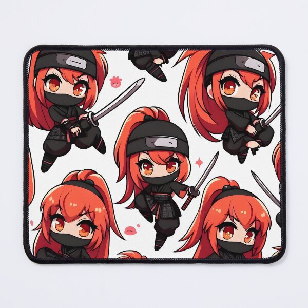 Item preview, Cute Chibi ninja pattern 12.0 designed and sold by StickyGuys.