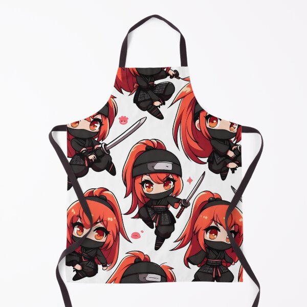 Item preview, Cute Chibi ninja pattern 12.0 designed and sold by StickyGuys.