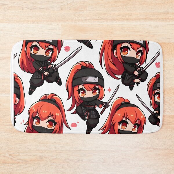 Item preview, Cute Chibi ninja pattern 12.0 designed and sold by StickyGuys.