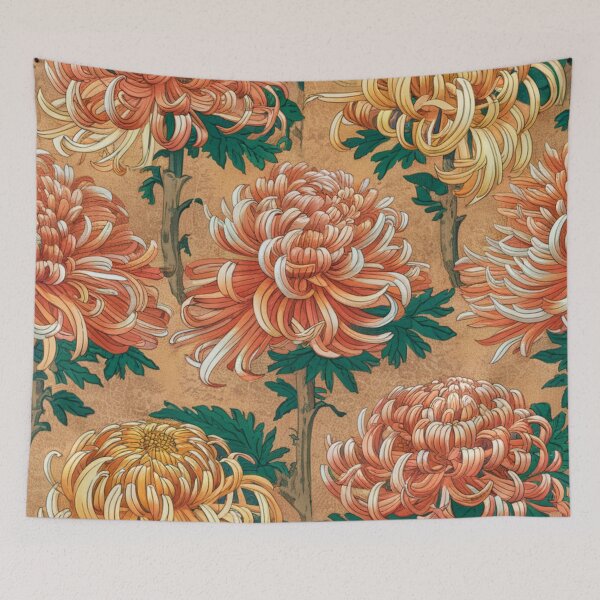 Item preview, Chrysanthemum Print designed and sold by whitecat23.