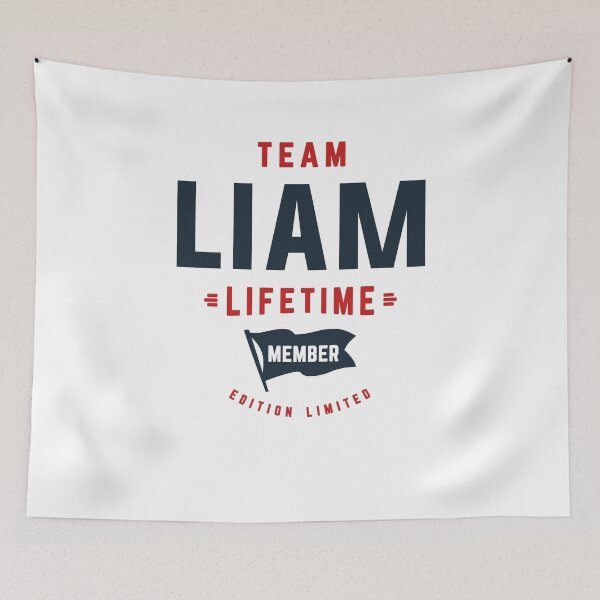 Item preview, Team Liam Lifetime Member Funny Name Liam designed and sold by cidolopez.