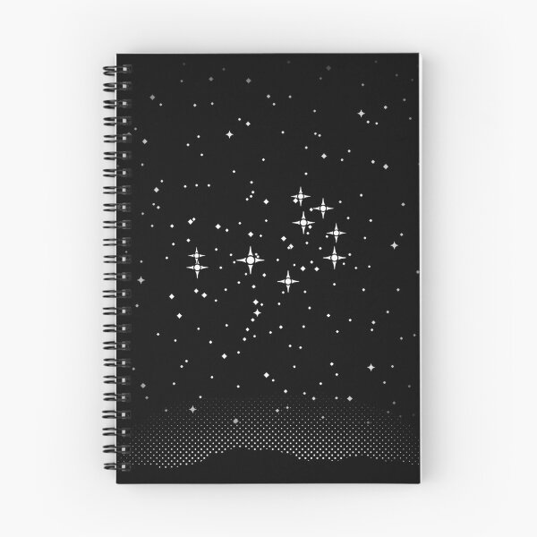 Item preview, Pleiades Rising- Astronomy Illustration designed and sold by taylorcustom.