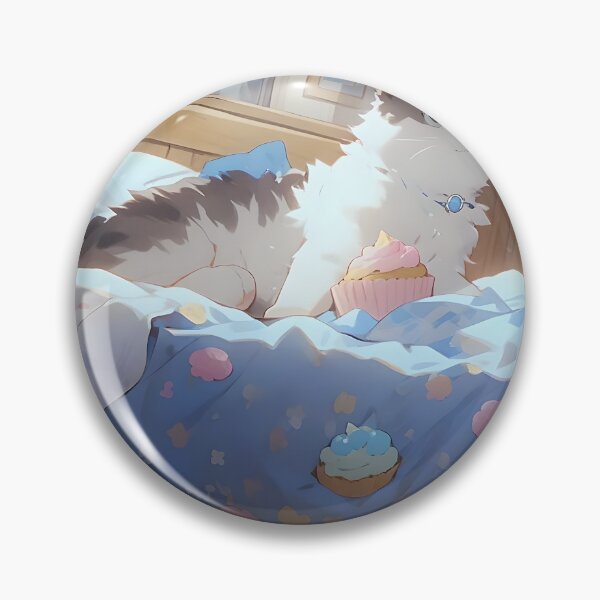Item preview, Fluffy cat designed and sold by egeportakaloglu.