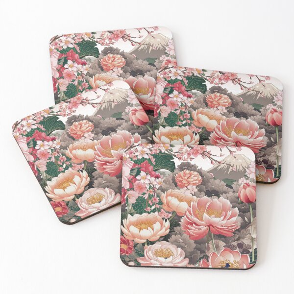 Item preview, Japanese Flowers designed and sold by whitecat23.