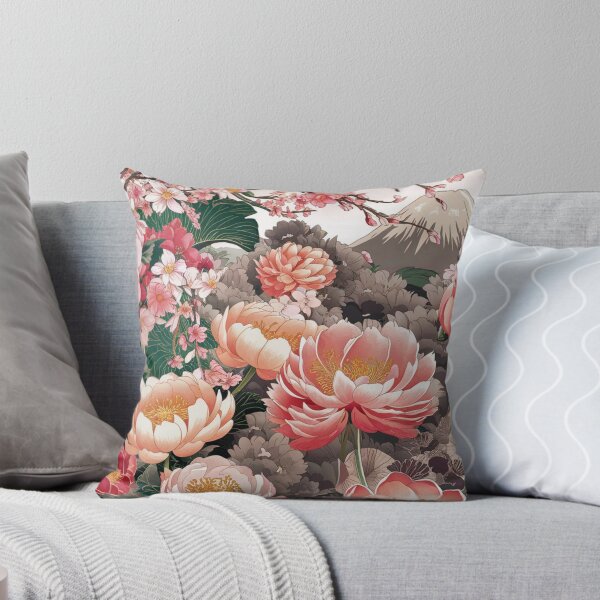 Item preview, Japanese Flowers designed and sold by whitecat23.