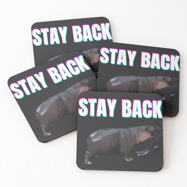 Item preview, Moo Deng Stay Back designed and sold by essxjy.