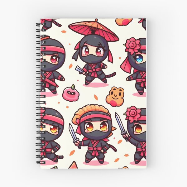 Item preview, Cute Chibi ninja pattern 14.0 designed and sold by StickyGuys.