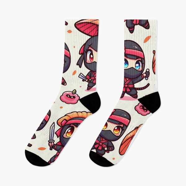 Item preview, Cute Chibi ninja pattern 14.0 designed and sold by StickyGuys.